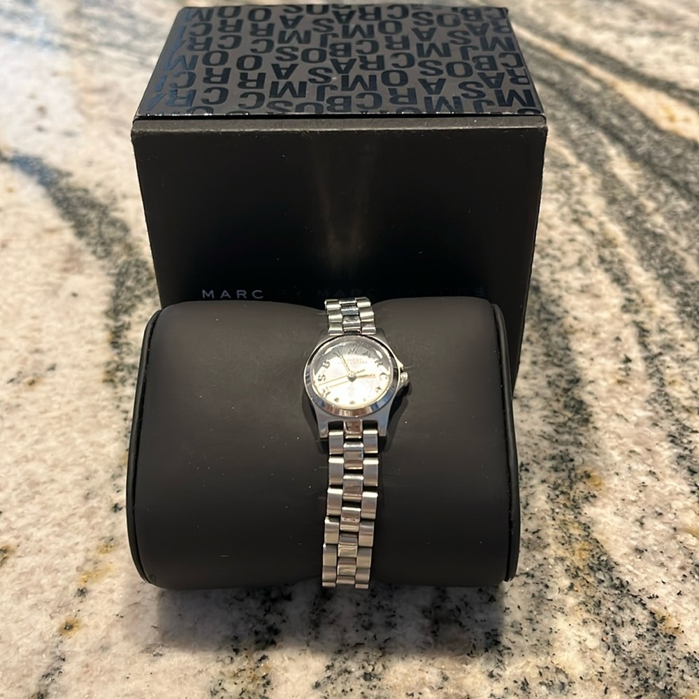 Marc By Marc Jacobs Silver-Tone Women's Watch